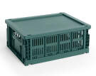 Plastové veko Colour Crate M, dark green