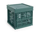 Plastové veko Colour Crate Cube/Square M, dark green
