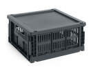 Plastové veko Colour Crate Cube/Square M, charcoal