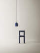 Závesná lampa Donna 18, midnight blue