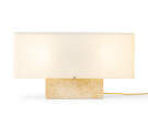 Stolná lampa Nonna H30, travertine