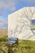 Lavica Dream View 100 cm, brushed steel