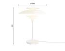 Stolná lampa PH 80, white