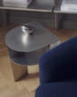 Odkladací stolík Rand, stainless steel