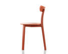 Stolička Vitra All Plastic Chair, brick