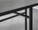 Stôl Snaregade Rectangular, black