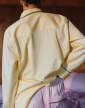pyzamo-Outline Pyjama L/S Shirt S/M, soft yellow