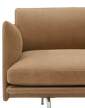 sofa-Outline 3.5-seater Sofa, Cognac