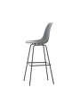 Barová stolička Eames Plastic High, granite grey