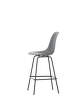 Barová stolička Eames Plastic Low, granite grey
