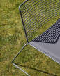 Textilný podsedák Hee Lounge Chair Cushion, anthracite