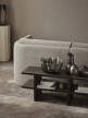Lavica Kona Bench, dark oak