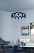 Závesné svietidlo Arch Circle 98, blue