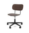 Kancelárska stolička Co Task Chair, black/dark oak