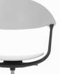 Kancelárska stolička Mynt Plastic s kolieskami, grey/black