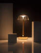 Prenosná lampa Bon Jour Unplugged, copper/transparent