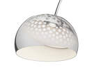 Stojacia LED lampa Arco, steel