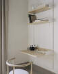 Policová zostava Study Shelf, oak/white