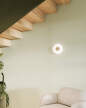 Nástenná lampa Glint Small, opal white