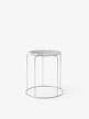 Mramorová doska pro stoličku Wire Stool, Bianco Carrara