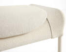 Otoman O2, cream textile