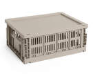 Plastové veko Colour Crate M, warm grey