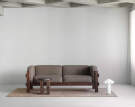 Trojmiestna pohovka Kube Dark Brown