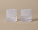 Poháre na vodu Ripple Tumbler set 2 ks, clear