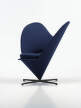 Kreslo Heart Cone Chair, Cosy 2 dark blue