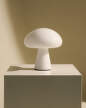 Prenosná lampa Obello, pearl white