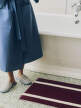 Papuče Waffle Slippers, stripe dusty blue