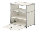 Noční stolek USM Haller M55, pure white-2