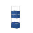 Policová sestava USM Haller M52, gentian blue-1