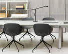 Stolní lampa Fifty-fifty, soft black-2