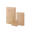 Váza Ridge, light orange frosted glass