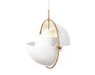 Závesná lampa Multi-Lite, white/brass