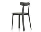 Stolička Vitra All Plastic Chair, graphite grey