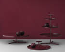 Glaze Cake Stand Red