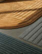 Relevo Rug 200x300, Burnt Orange