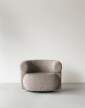 kreslo Burra Lounge Chair Swivel w. Return, Zero