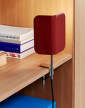 lampa-Apex Clip Lamp, maroon red