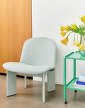 kreslo-Chisel Lounge Chair, eucalyptus / Metaphor 023