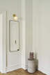 Nástenná lampa Apiales, brushed brass/opal