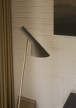 Stojacia lampa AJ, warm grey/brass