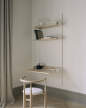 Policová zostava Study Shelf, oak/white