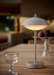 Prenosná lampa Clam, nine grey