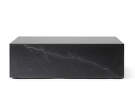 Konferenčný stolík Plinth Low, Nero Marquina