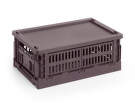 Plastové veko Colour Crate S, bordeaux