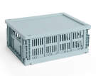 Plastové veko Colour Crate M, dusty blue