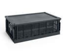 Plastové veko Colour Crate L, charcoal